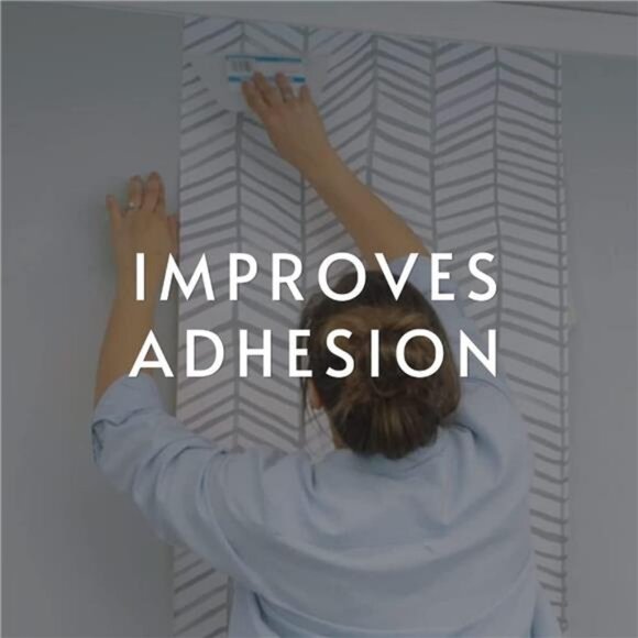 E-Z Hang Peel & Stick Wallpaper Helper + Pre-Pasted Activator, 32 Fluid Ounces - Picture 5 of 6